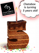 Chatabox Hairdressers in Bloxwich are turning 5 years old!